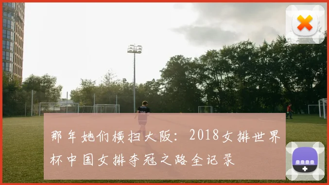 那年她们横扫大阪：2018女排世界杯中国女排夺冠之路全记录